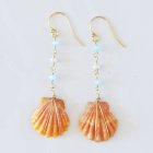 【サンライズシェル】 ピアス5 【サンライズシェル】 ピアス5