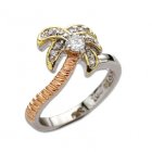 【シルバー】【リング】トロピカルパームツリーリング 【シルバー】【リング】トロピカルパームツリーリング