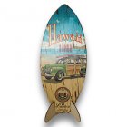 【ハワイアンギフト】Miniウッドサーフボード Car  【ハワイアンギフト】Miniウッドサーフボード Car