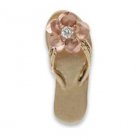 【ゴールド】【トップ】サンダルプルメリアウィズCZ  【ゴールド】【トップ】サンダルプルメリアウィズCZ
