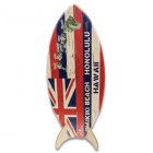 【ハワイアンギフト】Miniウッドサーフボード Hawaiian Flag  【ハワイアンギフト】Miniウッドサーフボード Hawaiian Flag