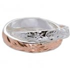 【シルバー】【リング】ゴールドコーティング二連リング 【シルバー】【リング】ゴールドコーティング二連リング