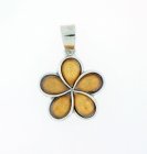 【コアウッド】【シルバー】【プルメリア】ペンダントトップ  【コアウッド】【シルバー】【プルメリア】ペンダントトップ