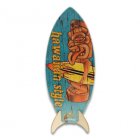 【ハワイアンギフト】Miniウッドサーフボード Tiki  【ハワイアンギフト】Miniウッドサーフボード Tiki